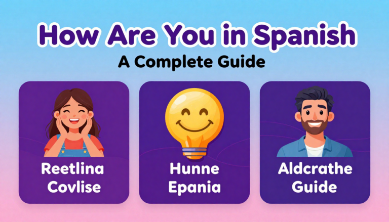 How Are You in Spanish