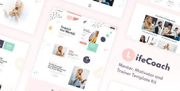 LifeCoach | Mentor & Trainer Template Kit